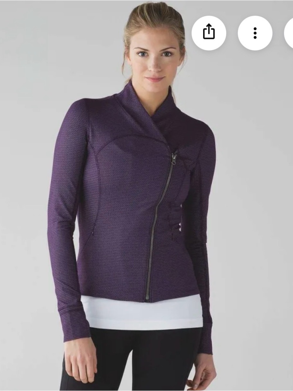 Lululemon Precision Jacket - purple